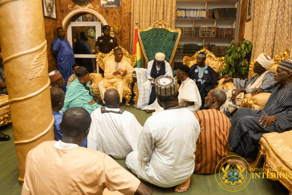 Muntaka meets National Chief Imam over Ho Central Mosque closure Muntaka meets National Chief Imam over Ho Central Mosque closure