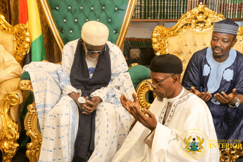Muntaka meets National Chief Imam over Ho Central Mosque closure Muntaka meets National Chief Imam over Ho Central Mosque closure