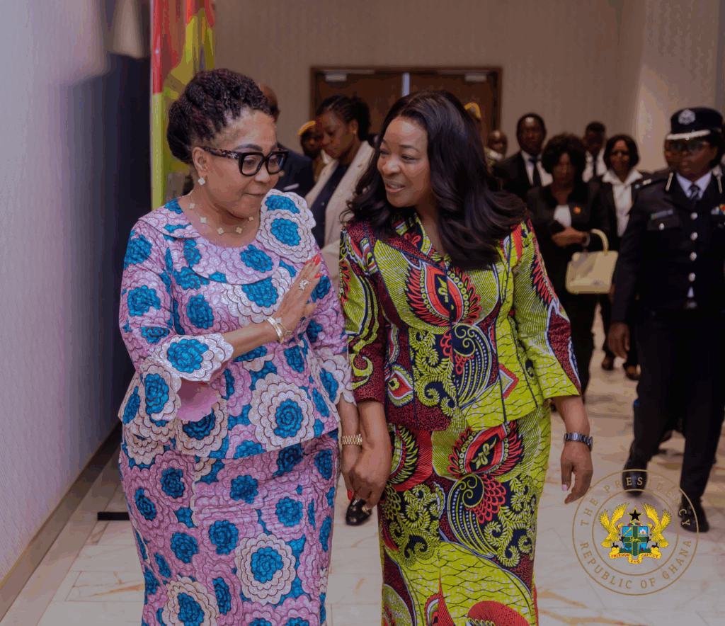 Photos: Ghana and Zambia First Ladies strengthen ties