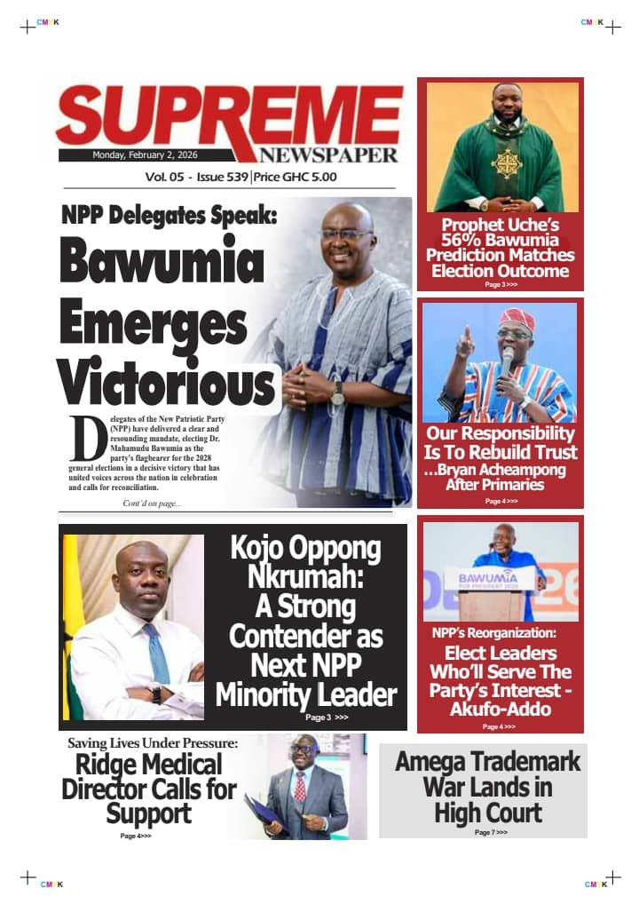 Today's Front pages: Monday, February 2, 2026