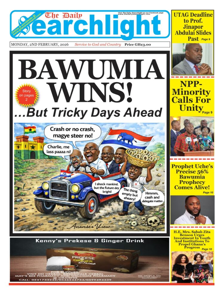 Today's Front pages: Monday, February 2, 2026