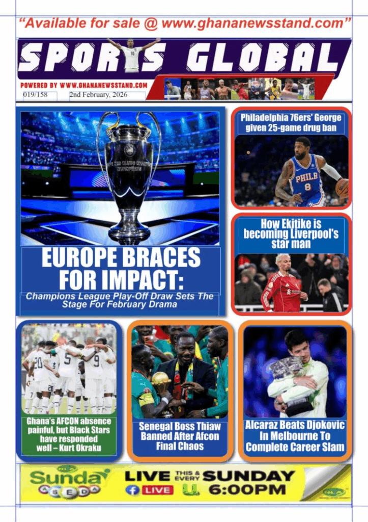 Today's Front pages: Monday, February 2, 2026