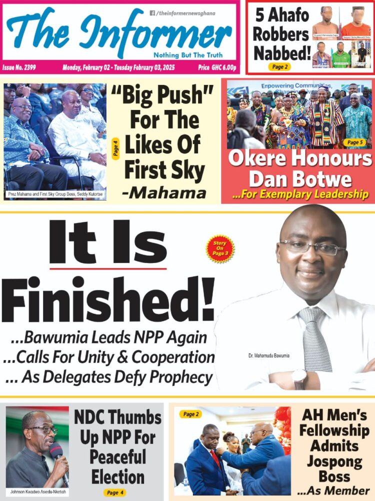 Today's Front pages: Monday, February 2, 2026