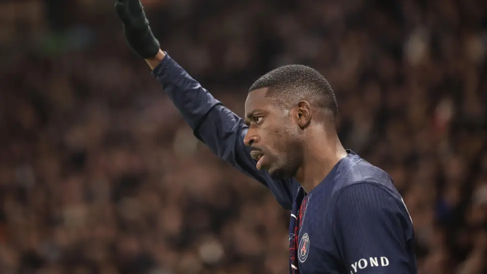 Dembele scores twice as PSG hit 5 past Marseille