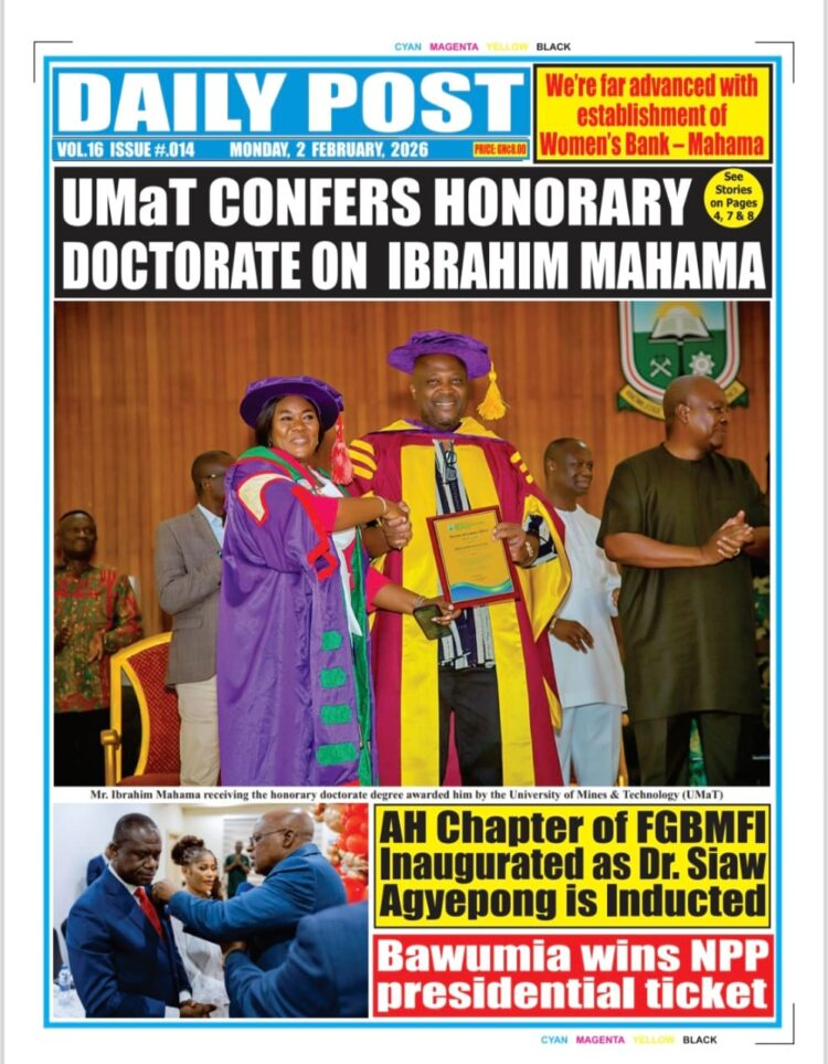 Today's Front pages: Monday, February 2, 2026