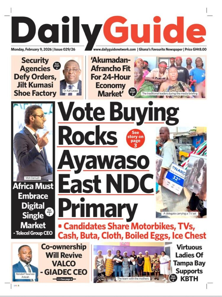 Today's Front pages: Monday, February 9, 2026