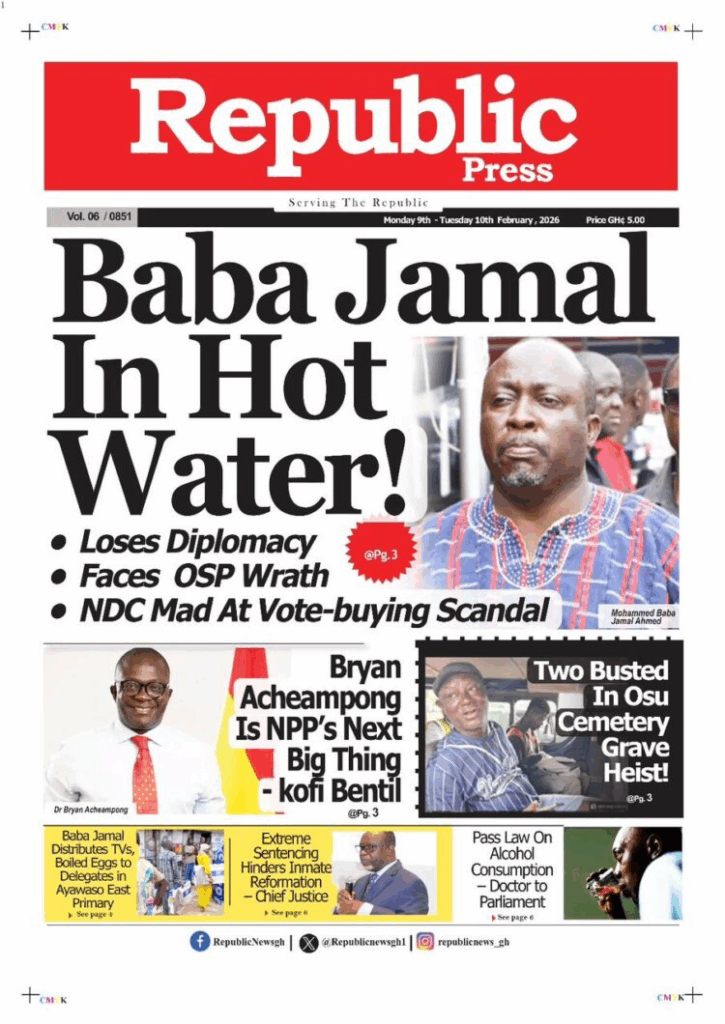 Today's Front pages: Monday, February 9, 2026