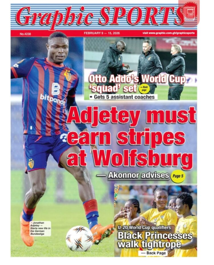 Today's Front pages: Monday, February 9, 2026