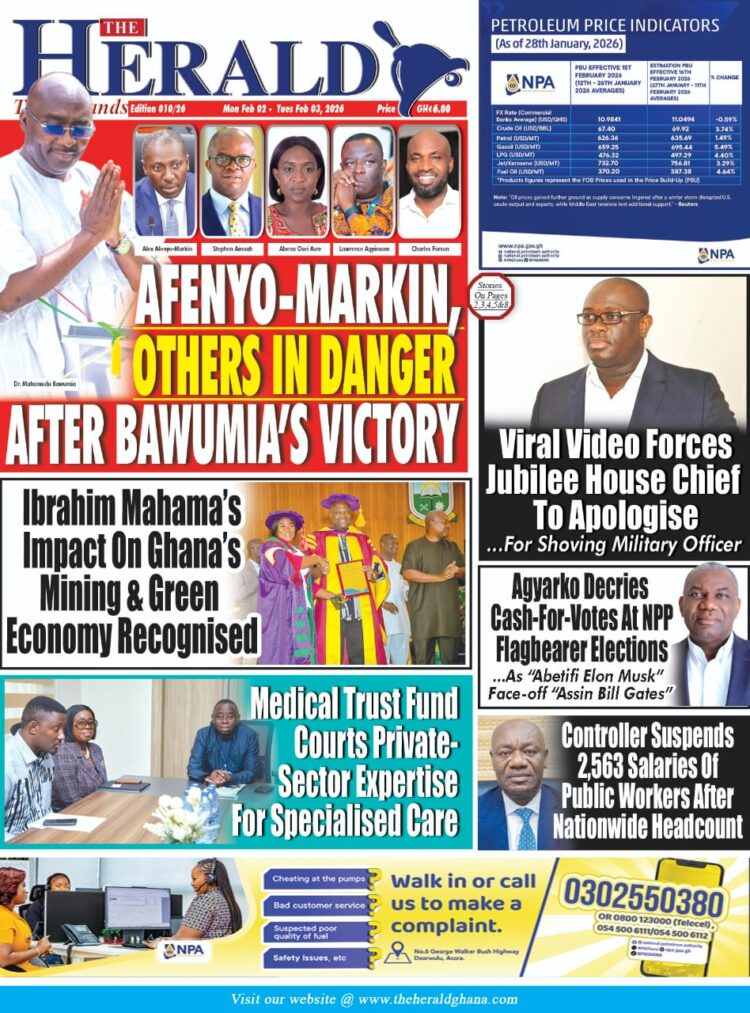 Today's Front pages: Monday, February 2, 2026