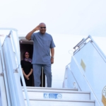 Photos: Mahama departs for Dubai, Zambia