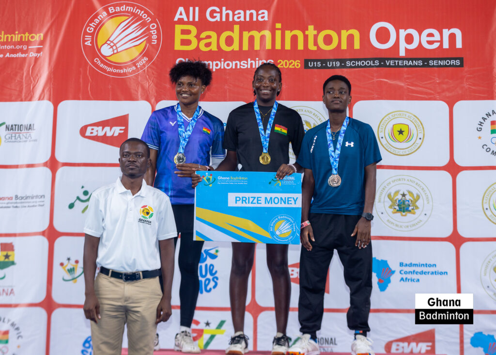 Ahmad Abdul-Samad, Rachael Quarcoo dominate 1st quarter All Ghana Badminton Championship at Borteyman