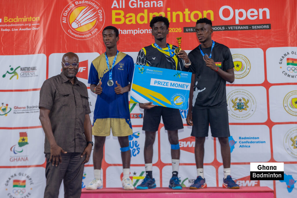 Ahmad Abdul-Samad, Rachael Quarcoo dominate 1st quarter All Ghana Badminton Championship at Borteyman