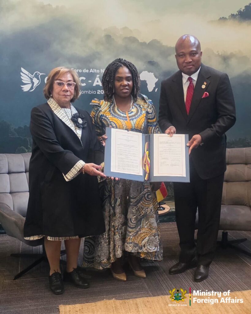 Ghana, Colombia seal maritime deal linking Tema and Cartagena ports Ghana, Colombia seal maritime deal linking Tema and Cartagena ports