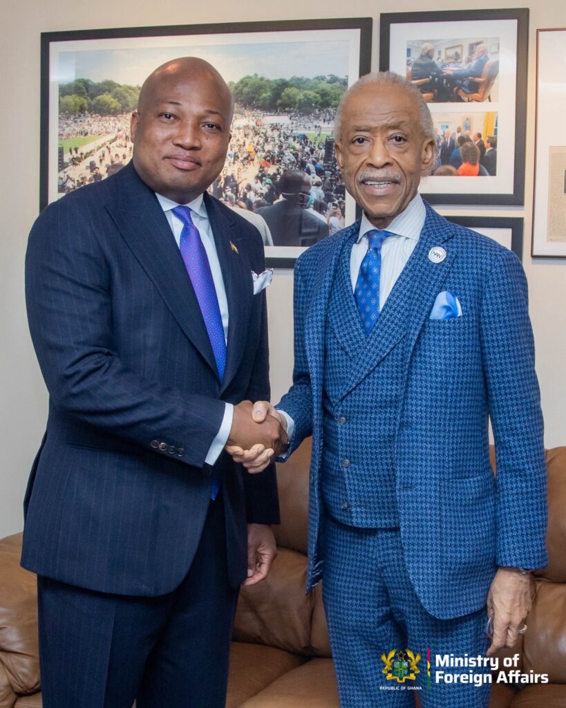 Al Sharpton backs Ghana’s UN push to declare slave trade gravest crime against humanity