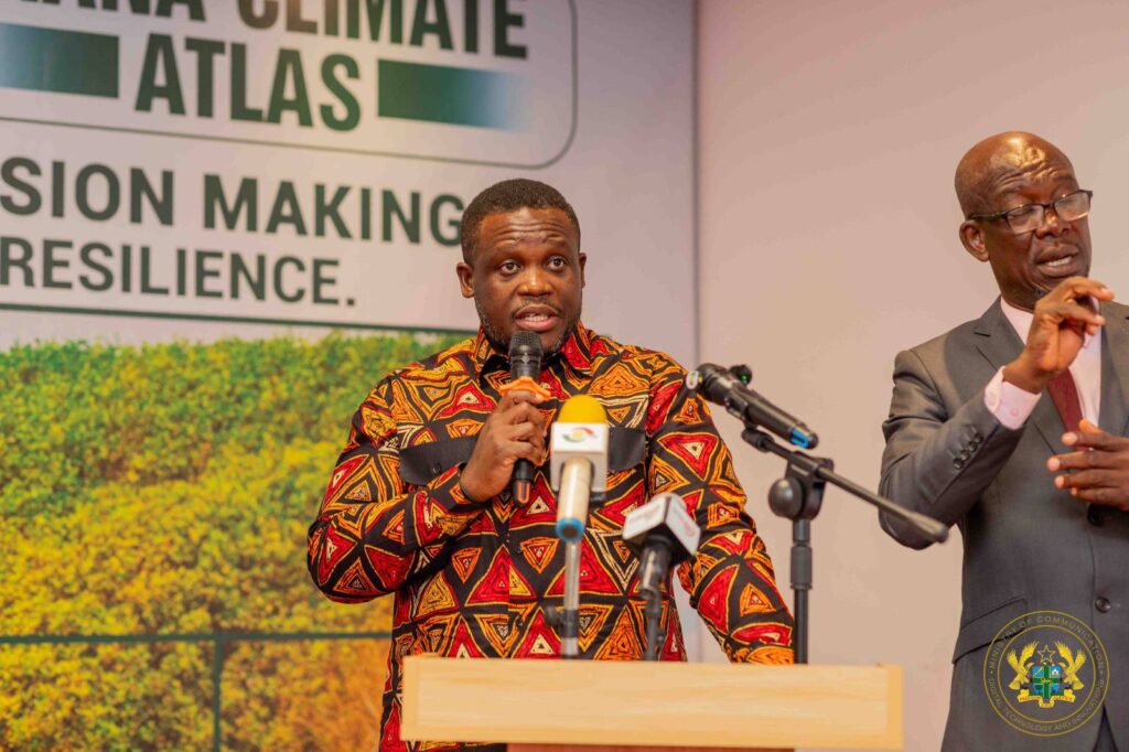 Communications Minister launches Ghana Climate Atlas to strengthen planning and climate resilience