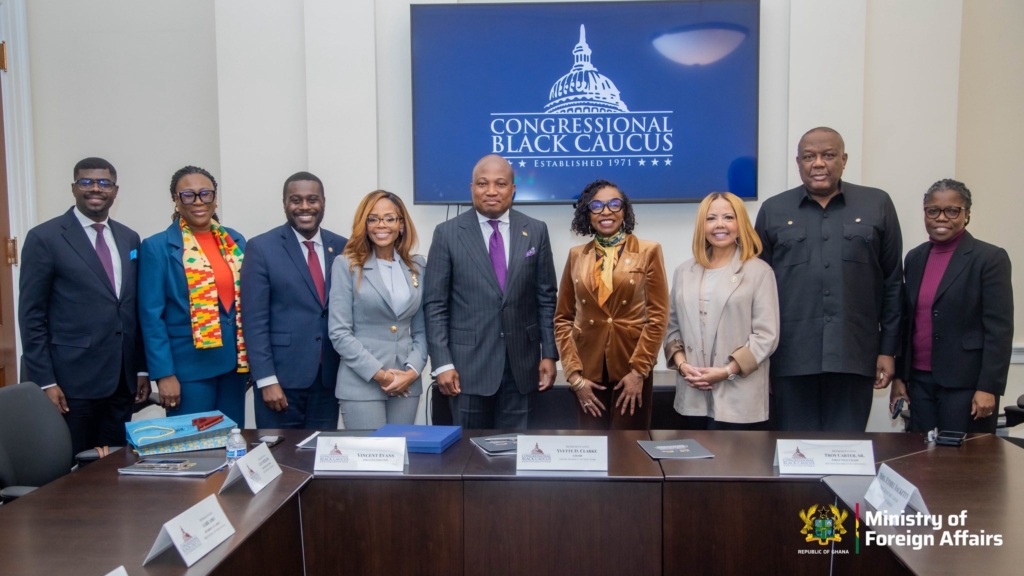 US Congressional Black Caucus pledges 100% support for Ghana’s UN Resolution – MyJoyOnline