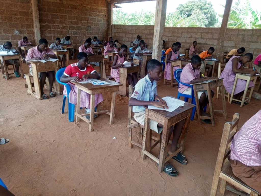 Philanthropist Felix Akonta contributes to improving education standard in Ketu South Municipality