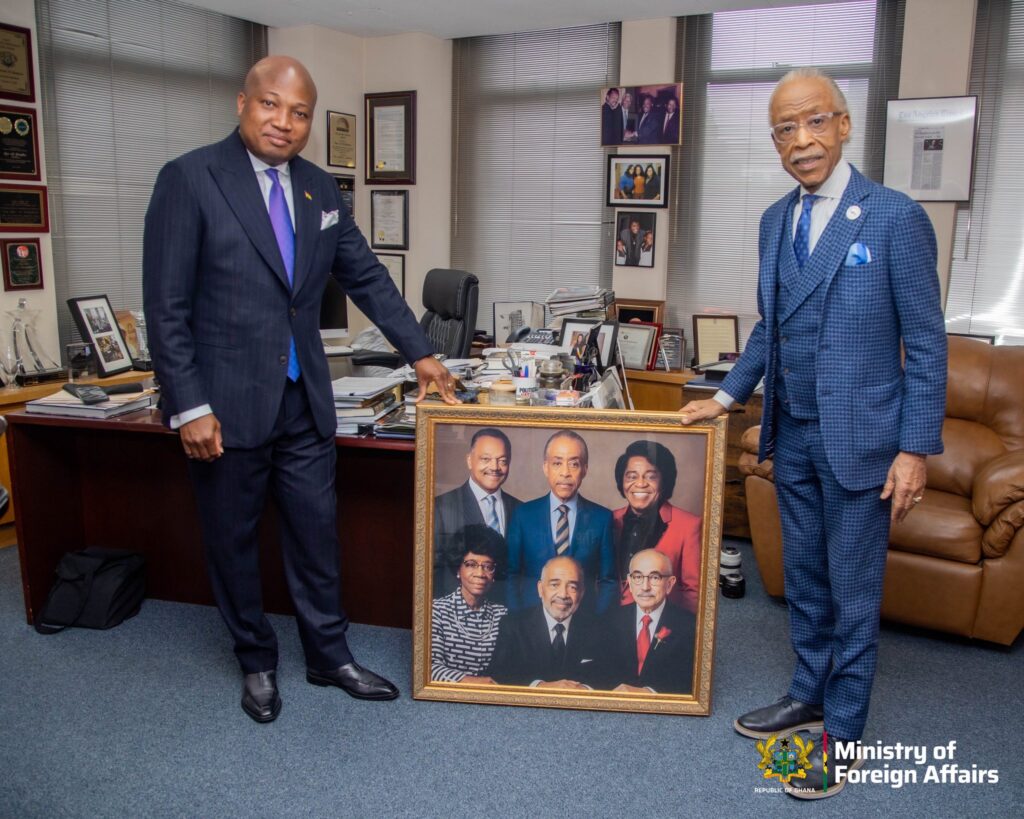 Al Sharpton backs Ghana’s UN push to declare slave trade gravest crime against humanity