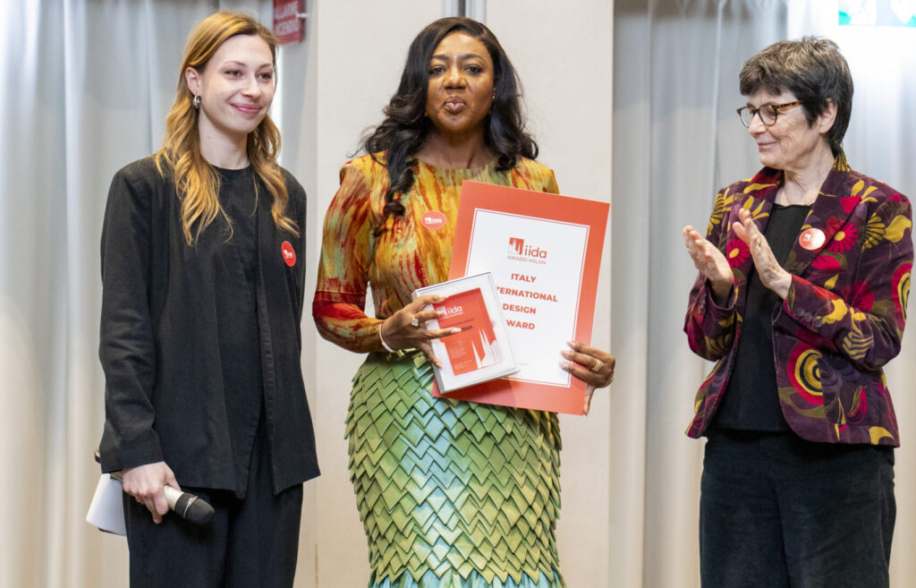 Ghanaian designer Belle Yemofio wins prestigious award at International Design Awards in Milan