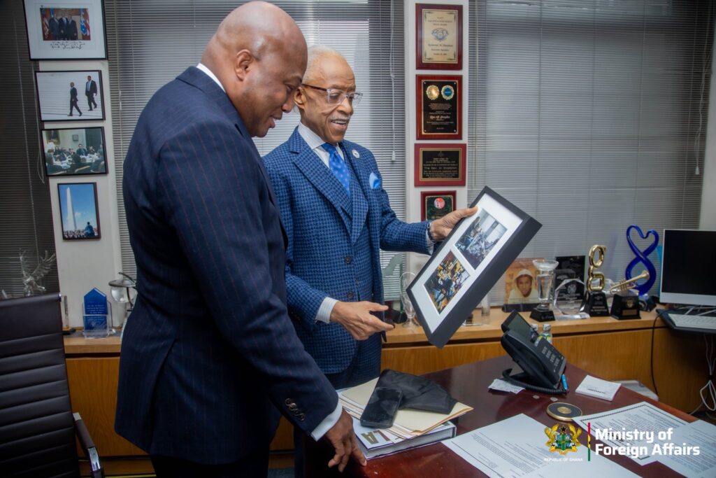 Al Sharpton backs Ghana’s UN push to declare slave trade gravest crime against humanity