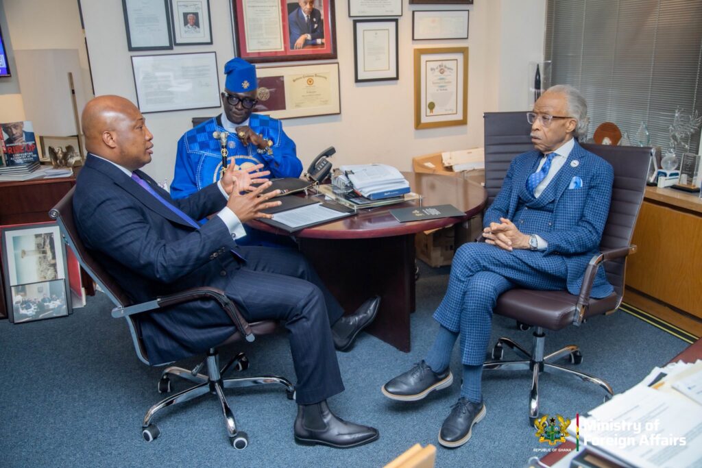 Al Sharpton backs Ghana’s UN push to declare slave trade gravest crime against humanity