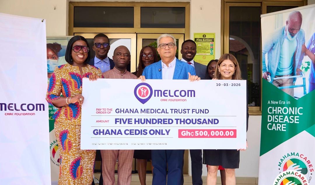 Melcom Care Foundation donates ¢500k to support Ghana Medical Trust Fund’s “Heal Ghana Month” campaign