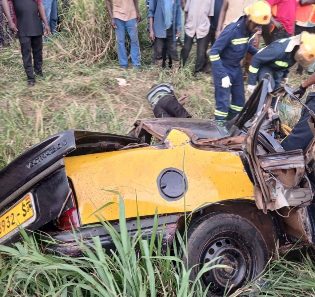 Head-on collision at Tuobodom leaves two...
