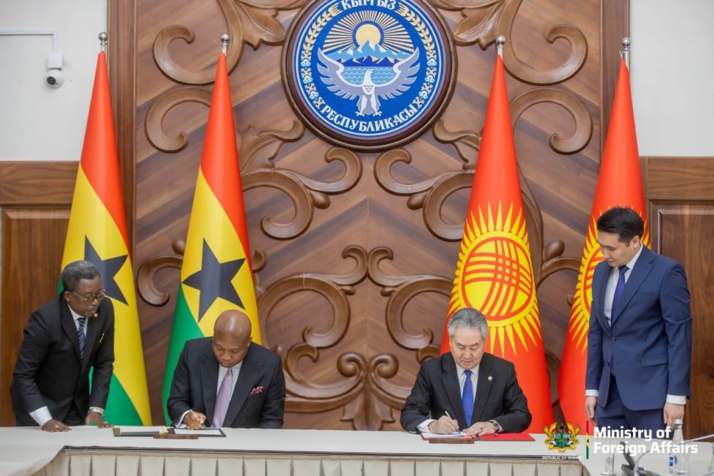 Ghana, Kyrgyzstan deepen relations with new agreements on cooperation and visas