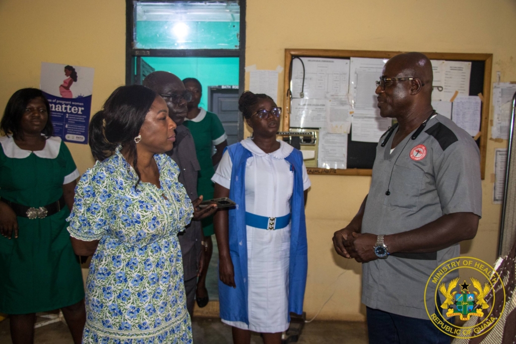 Deputy Health Minister tours Bono East, Ahafo ahead of free primary healthcare rollout, raises concern over low doctor retention