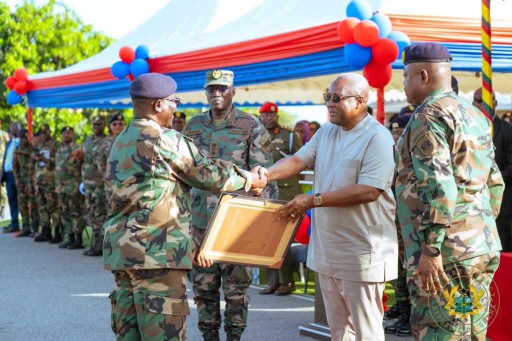 Mahama hails 48 Engineer Regiment after...