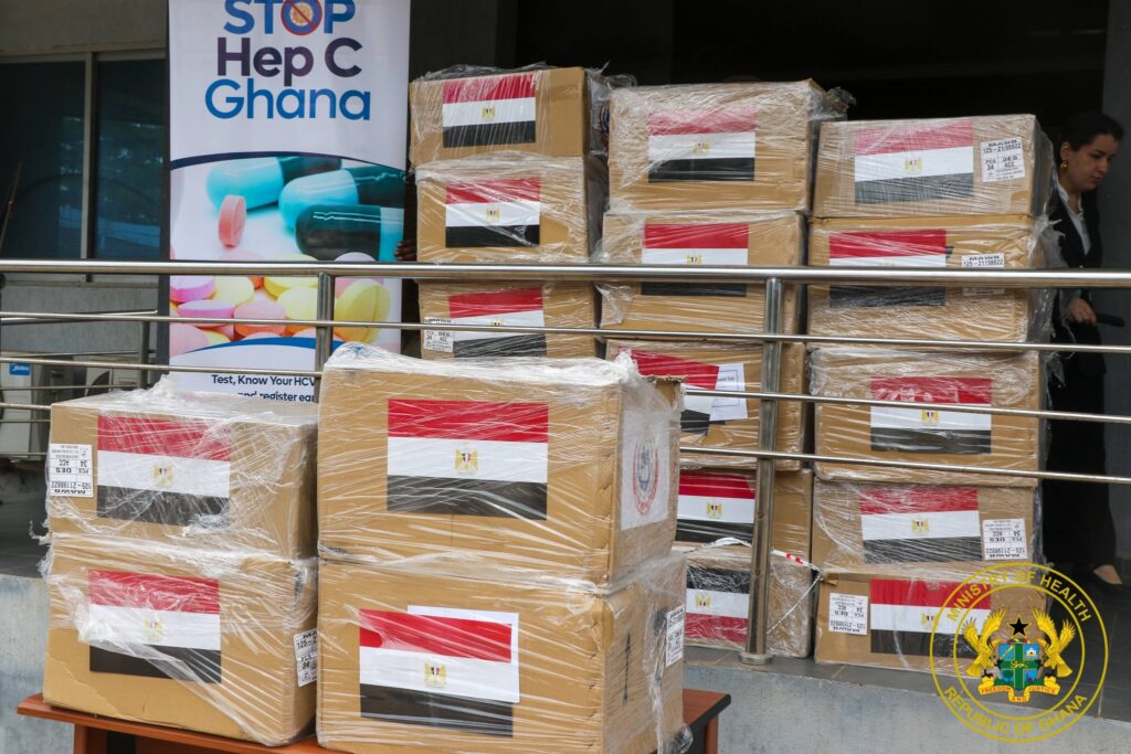 Egypt donates hepatitis C vaccines to Ghana to boost health cooperation