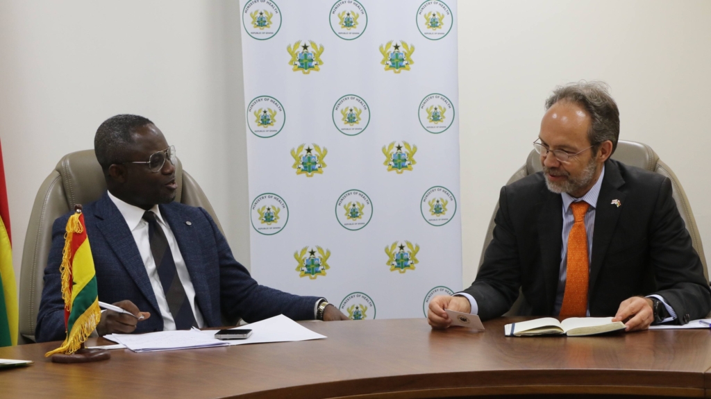 Ghana, UK deepen health ties following high-level talks