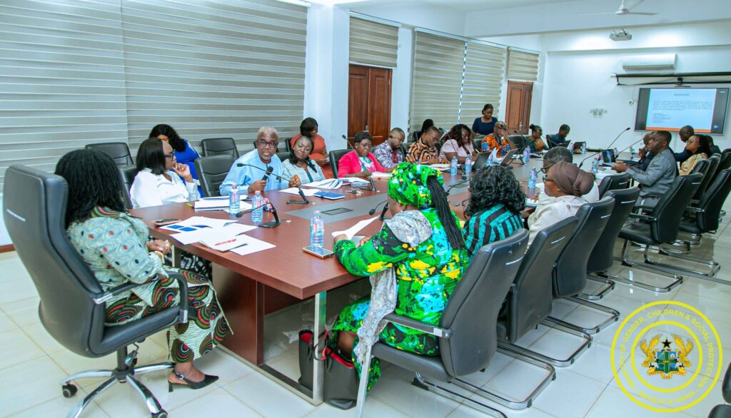 Gender Minister engages management, introduces new Chief Director at MoGCSP