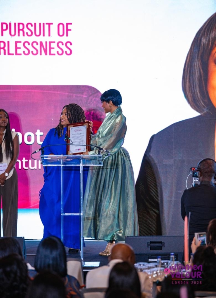 Diane Abbott honoured with Woman of the Century award at Women of Valour 2026