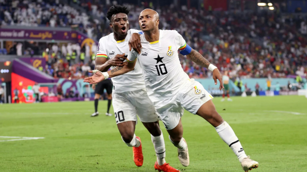 Andre Ayew has scored 24 times for Ghana