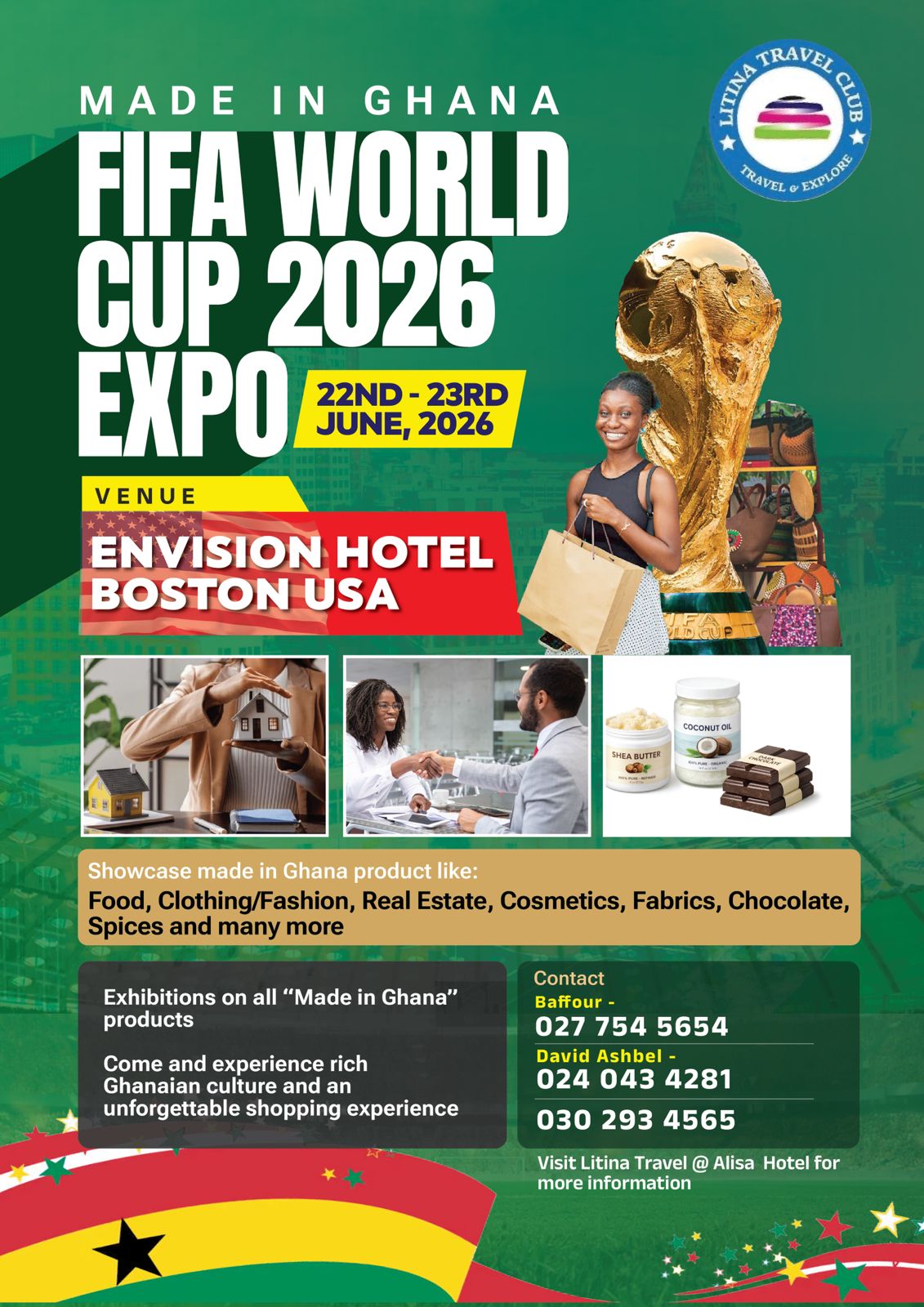 World Cup 2026: Litina Travels secures Sports Ministry endorsement to facilitate Ghanaian fan travel