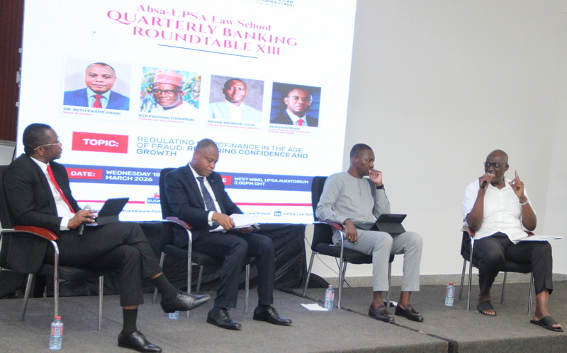 ABSA-UPSA Law School Quarterly Roundtable focuses on microfinance reforms