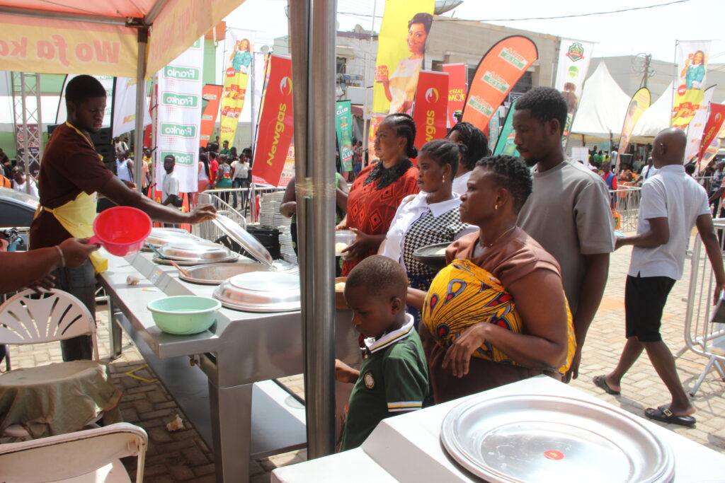 Fans gather in their numbers for 2026 Adom TV Fufuo Party