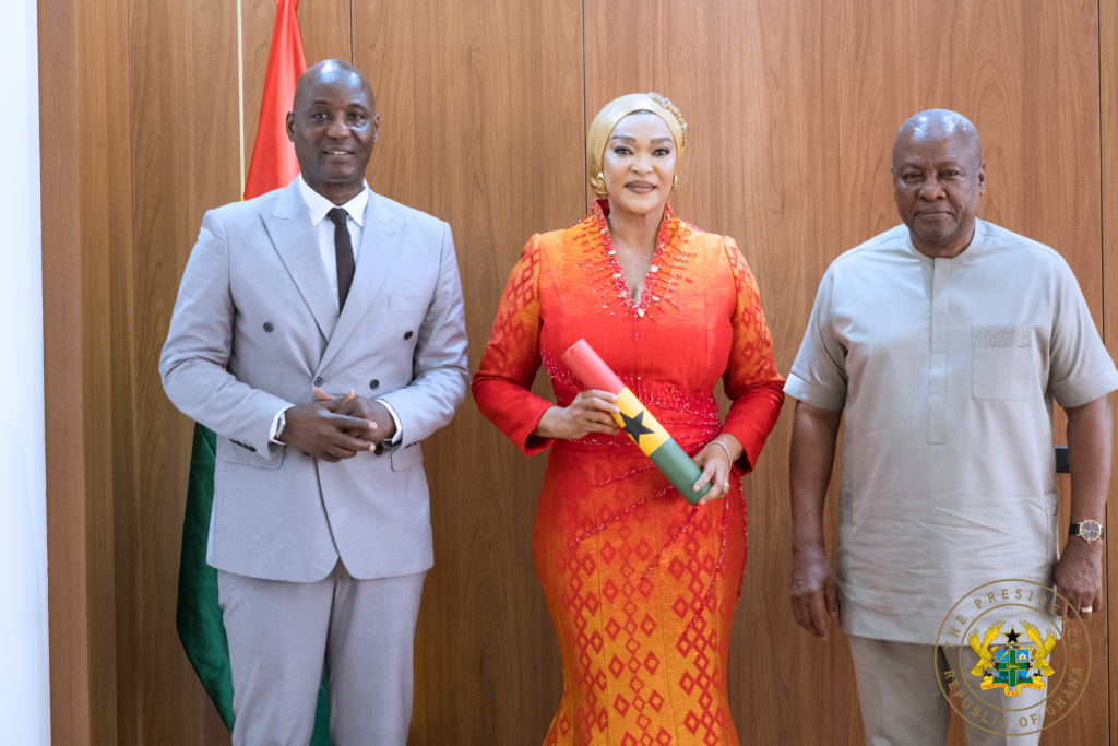 Mahama commissions Kalsoume Sinare Baffoe as Ghana’s Ambassador to Spain – MyJoyOnline