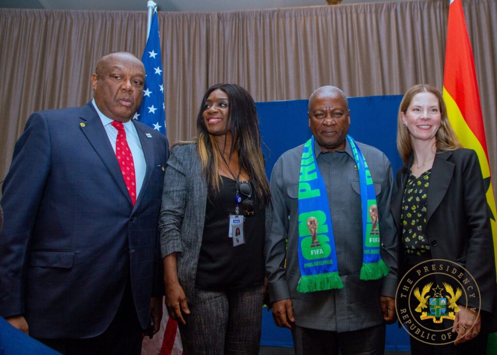 President Mahama honoured with International Statesperson Award in US