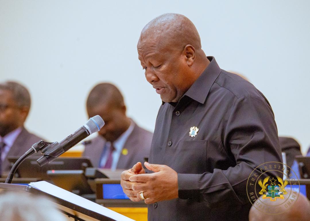 Full text: President Mahama’s speech at UN Resolution on Slavery