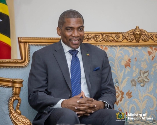 Ghana Hosts St. Kitts & Nevis PM for Independence Festivities, Forges Stronger Africa-Caribbean Ties