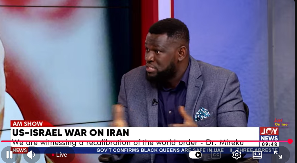 Africa could become a safe haven for refugees if Middle East conflict escalates — Dr Mireku