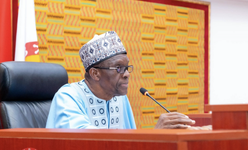 ‘Bury absenteeism, lateness with Christ’ – Speaker Bagbin  – MPs