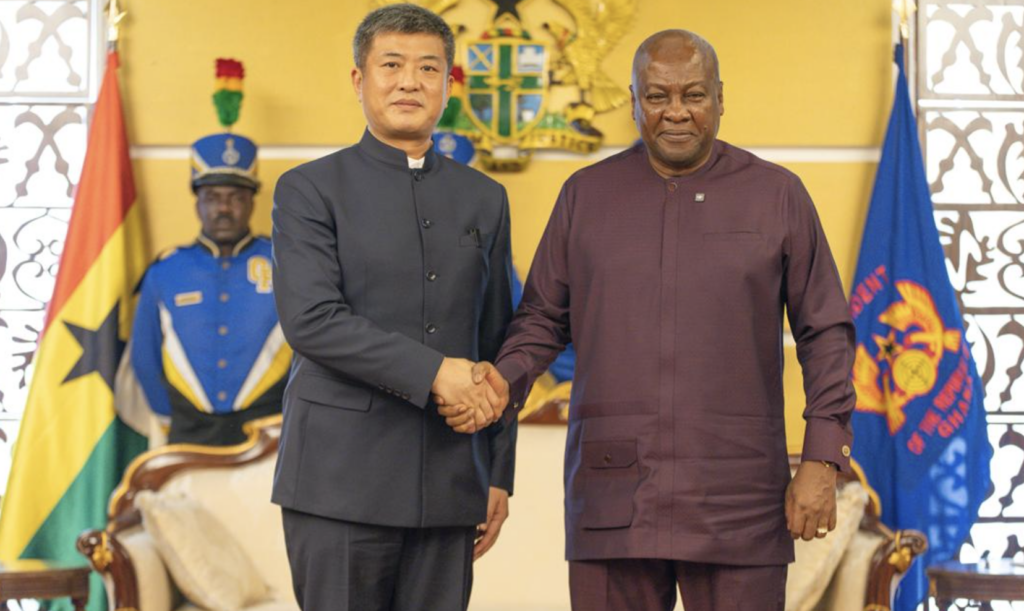 China reaffirms unwavering ties with Ghana as Ambassador presents credentials