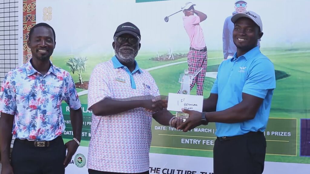 Augustine Manasseh wins top prize at PGA Heritage Cup in Tema