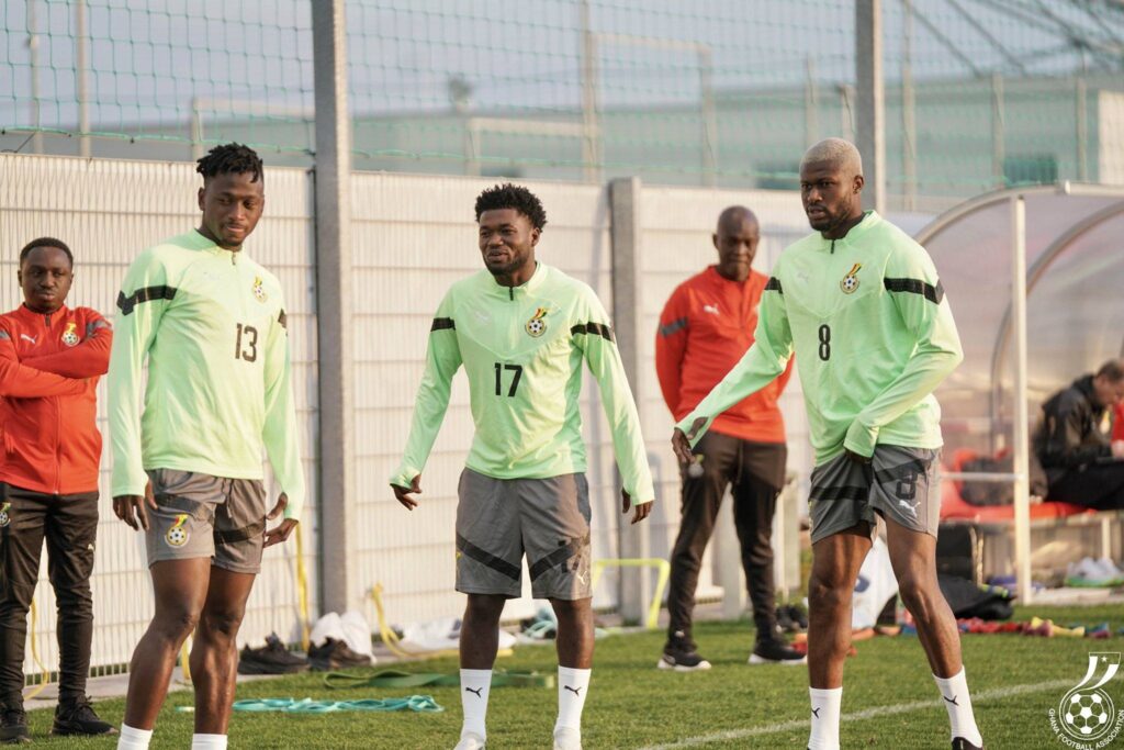 Black Stars begin Austria friendly preparation with 21 players