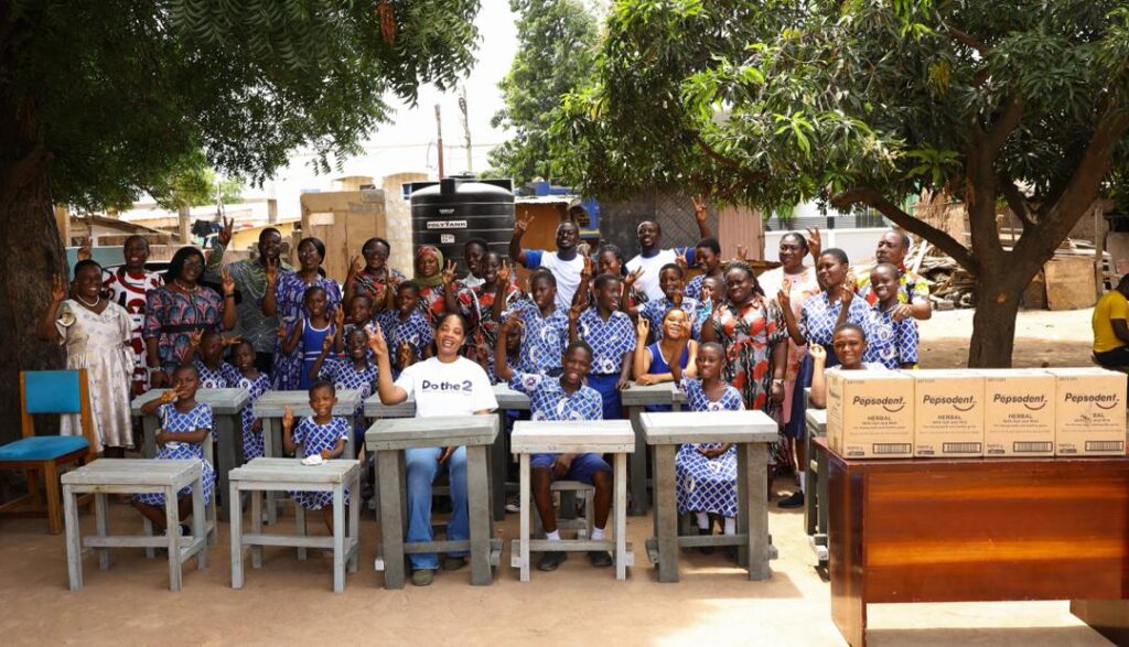Unilever Ghana launches recycling initiative, transforms used toothpaste tubes into school furniture