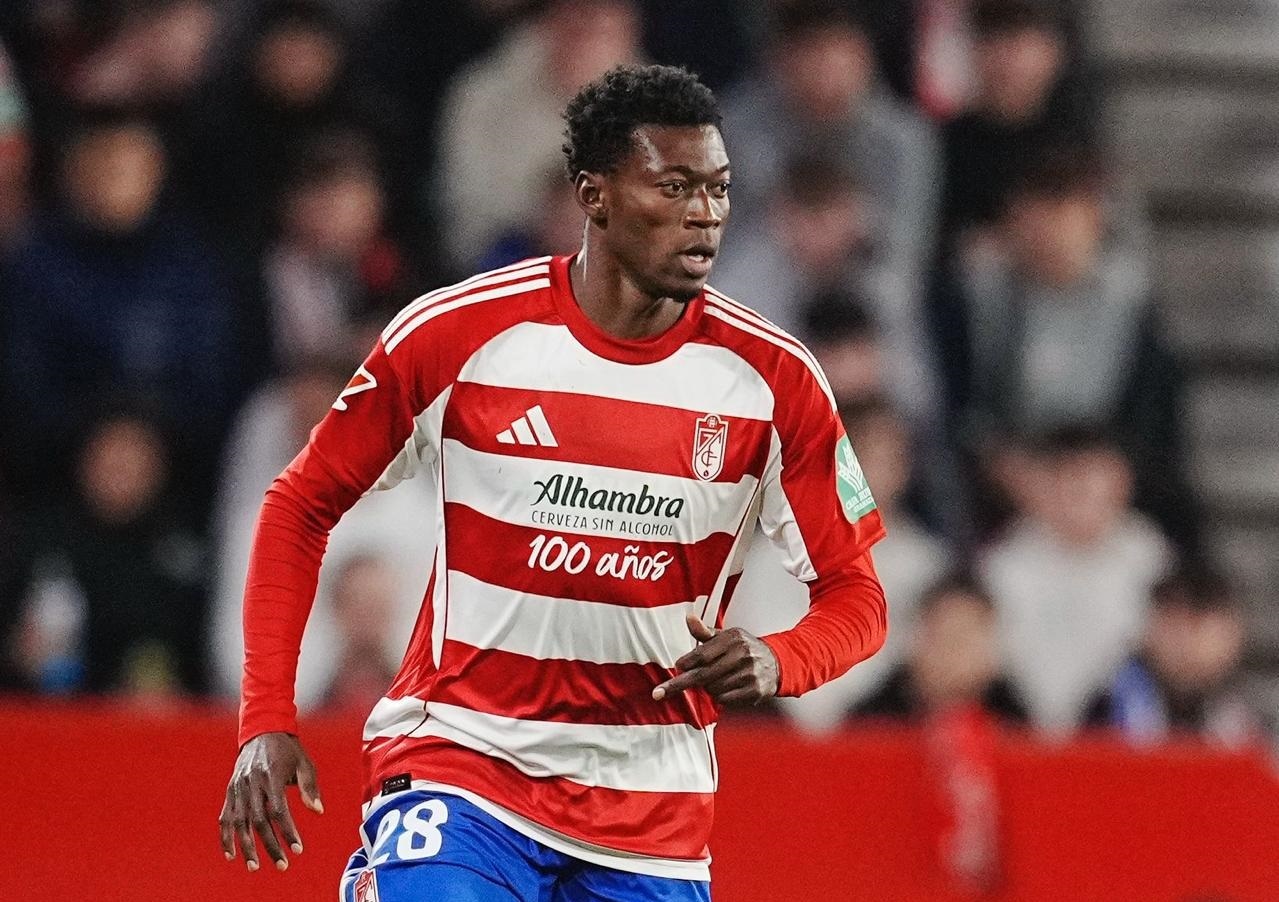 Ghanaian defender Oscar Naasei shines for Granada in victory over Deportivo