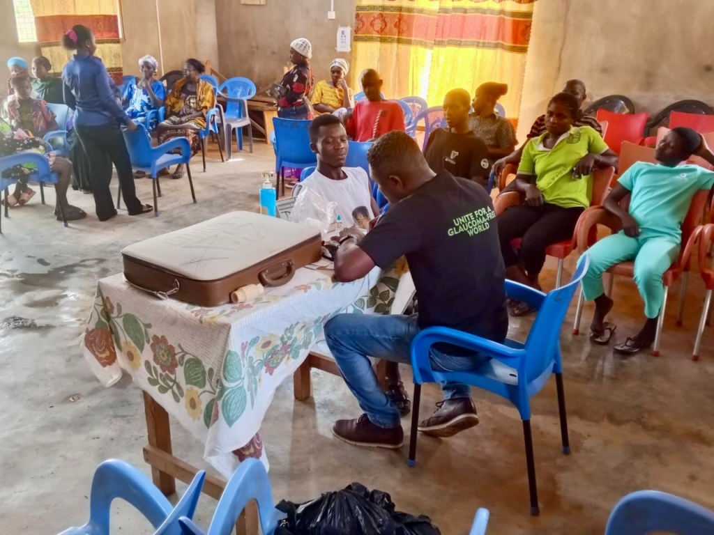Gideon Boako organises free eye screening and surgery for Tano North constituents